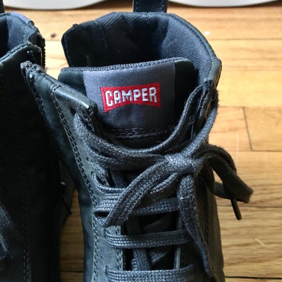 Dark gray Camper boots, basically new! - Picture 4 of 8